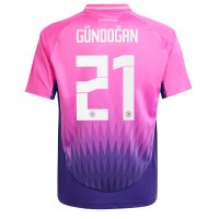 Camiseta Alemania Ilkay Gundogan #21 Visitante Equipación Eurocopa 2024 manga corta